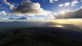 Pico Basilé, Equatorial Guinea • 360° Peak Panorama • Deep Focus Ambient Screen screenshot 1