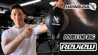 Hayabusa Double End Bag REVIEW- A UNIQUE DOUBLE END BAG THAT WORKS WELL!