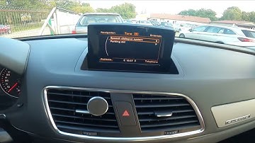 How to Find and Manage Voice Assistant Settings in Audi Q3 I ( 2011 – 2018 )