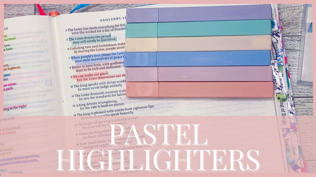 Cheap Amazon Pastel Highlighters YouTube
