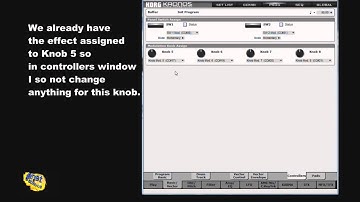 Korg Kronos Tutorial Programming of Bass/Lead dubstep PART 3