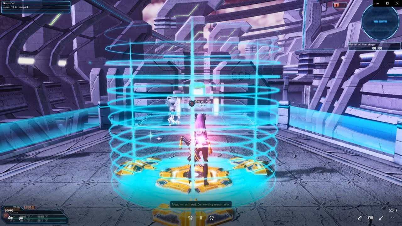 [PSO2 NA] Solo Heaven & Hell XQ 3:11 Stages 6-10 GU/HU - YouTube