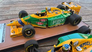ベネトン B186 G.ベルガー 1986 1/18 MINICHAMPS 1/18 Gerhard Berger 1986 Mexican GP WIN - Benetton B186 BMW