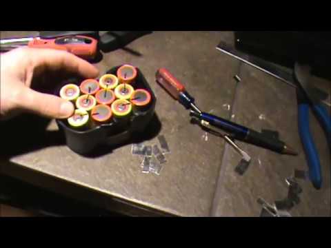 cordless tool battery pack rebuild youtube