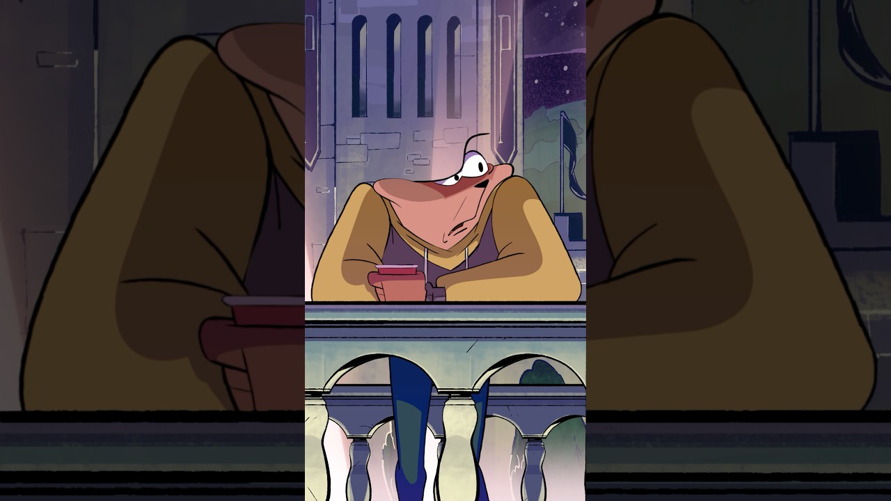 When strangers approach to chat at a party…👀 Sound: TheNordicGod #patrickfoxy #animation #christmas