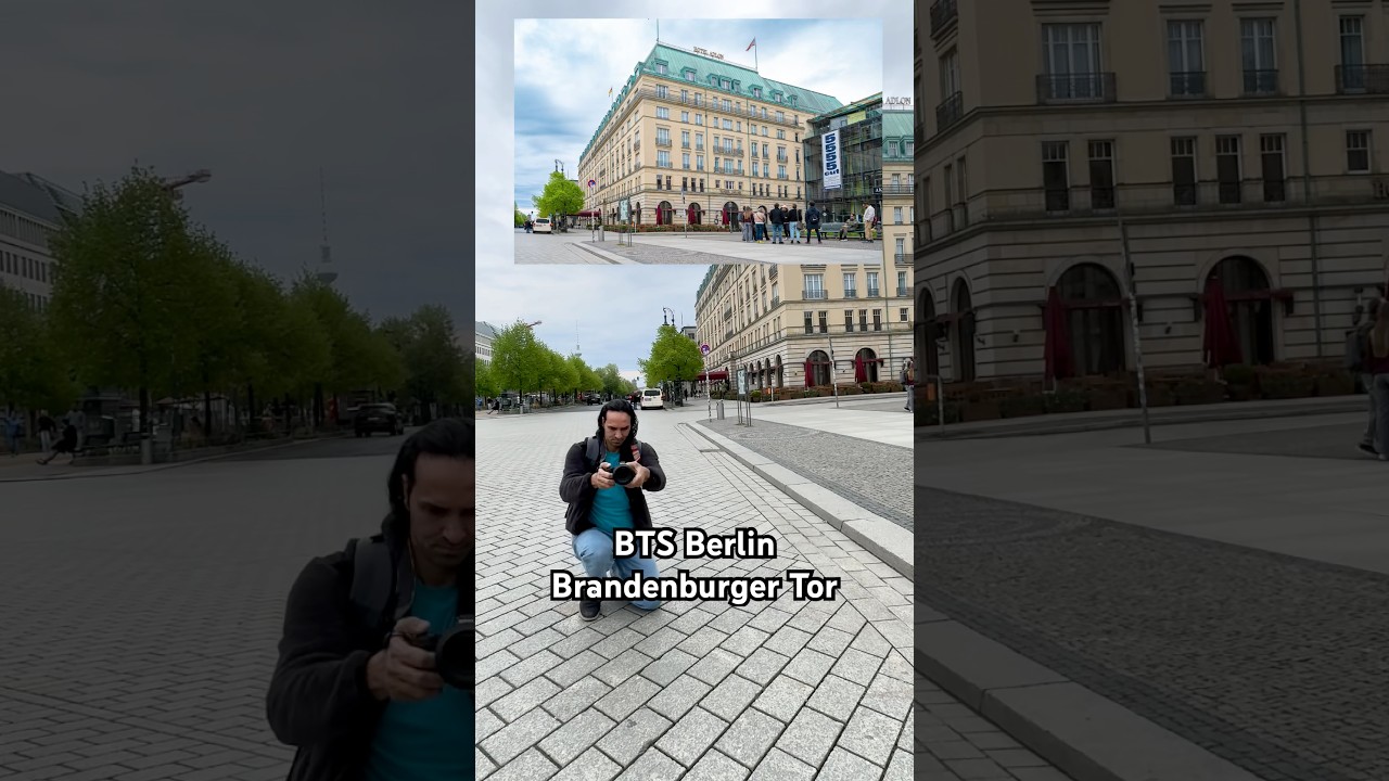 BTS Berlin Brandenburger Tor ,  Hotel Adlon #photography