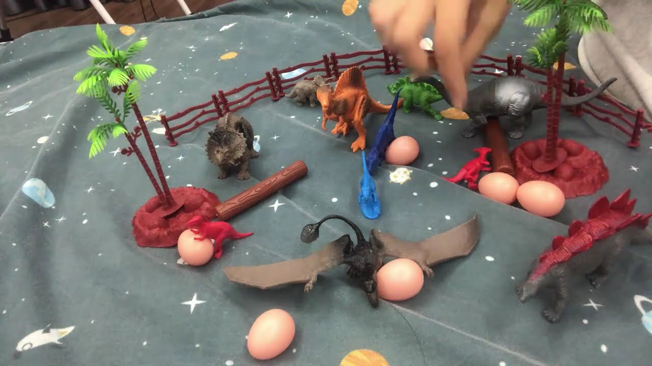 Как создать миниатюрный игрушечный сад с динозаврами