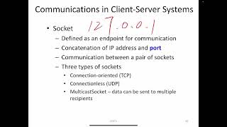 Chapter 3 08 Communication In CS Systems RPC and Pipes