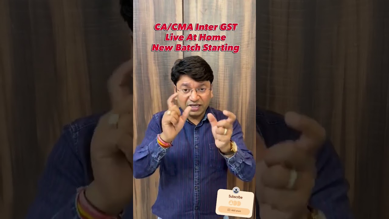 CA & CMA Inter 2026 | FREE GST Batch | Big Update 