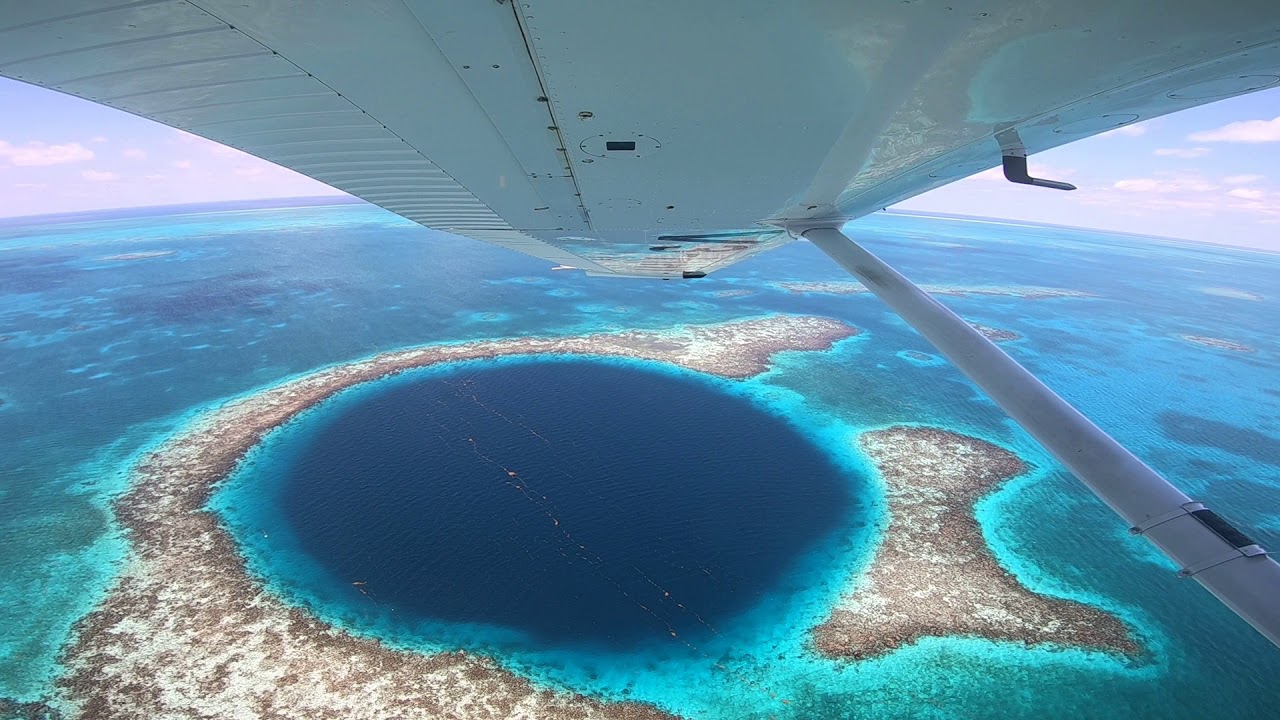 blue hole belize plane tour