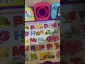 Learn ABC on a table music toy👍