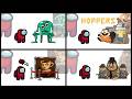 Mini Crewmate Kills Italian Brainrot Characters - Part 133  Among Us