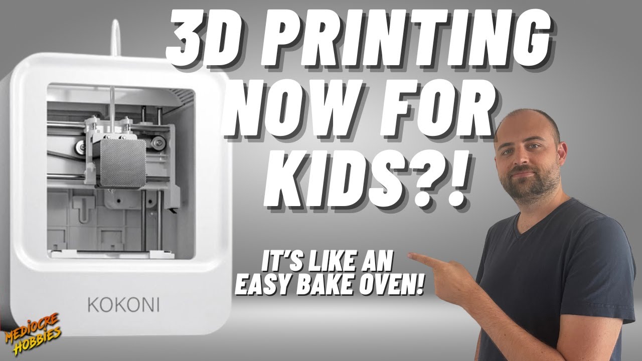 Reviewing the super easy to use (and tiny) Kokoni EC1 3D Printer! - YouTube