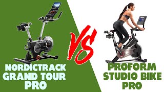 NordicTrack Grand Tour Pro vs. Proform Studio Bike Pro: A Comprehensive Comparison