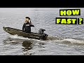 10 FT Jon Boat with Mud Motor | How fast will it go?