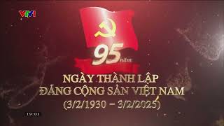 Vtv - Hình Hiệu Chào Mừng 95 Năm Ngày Thành Lập Đcsvn 1930 - 2025 Phát Trên Vtv1