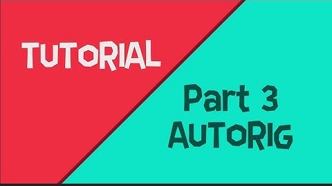 Puppet3D Tutorial p3 - AutoRig