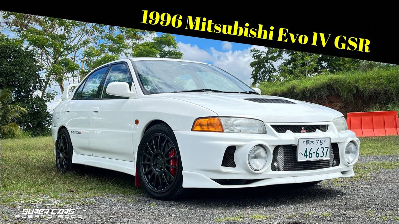 1996 Mitsubishi Evolution IV GSR - TEST DRIVE - Review en Español