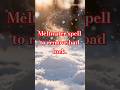 Meltwater spell to remove bad luck. #esoteric #ritual #magic #spell #charms
