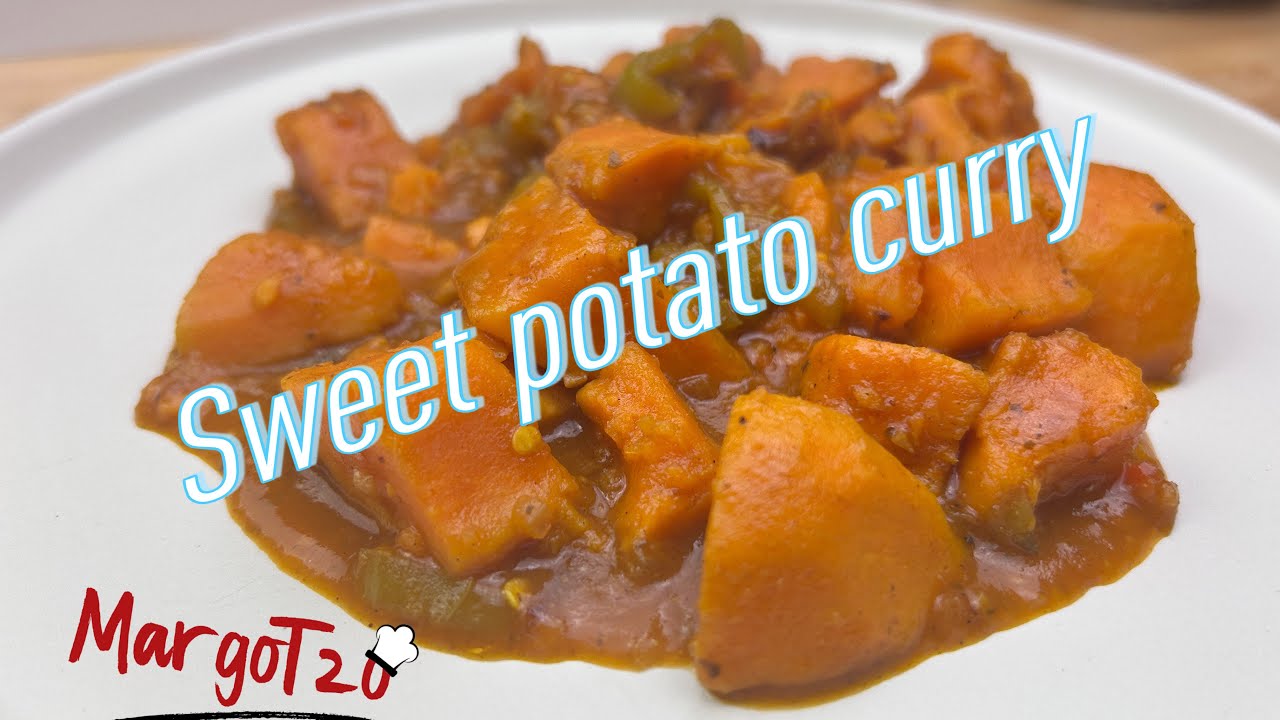 Νηστίσιμο Κάρυ με γλυκοπατάτα, Ινδική συνταγή | Sweet potato curry | Traditional Indian recipe. – Video