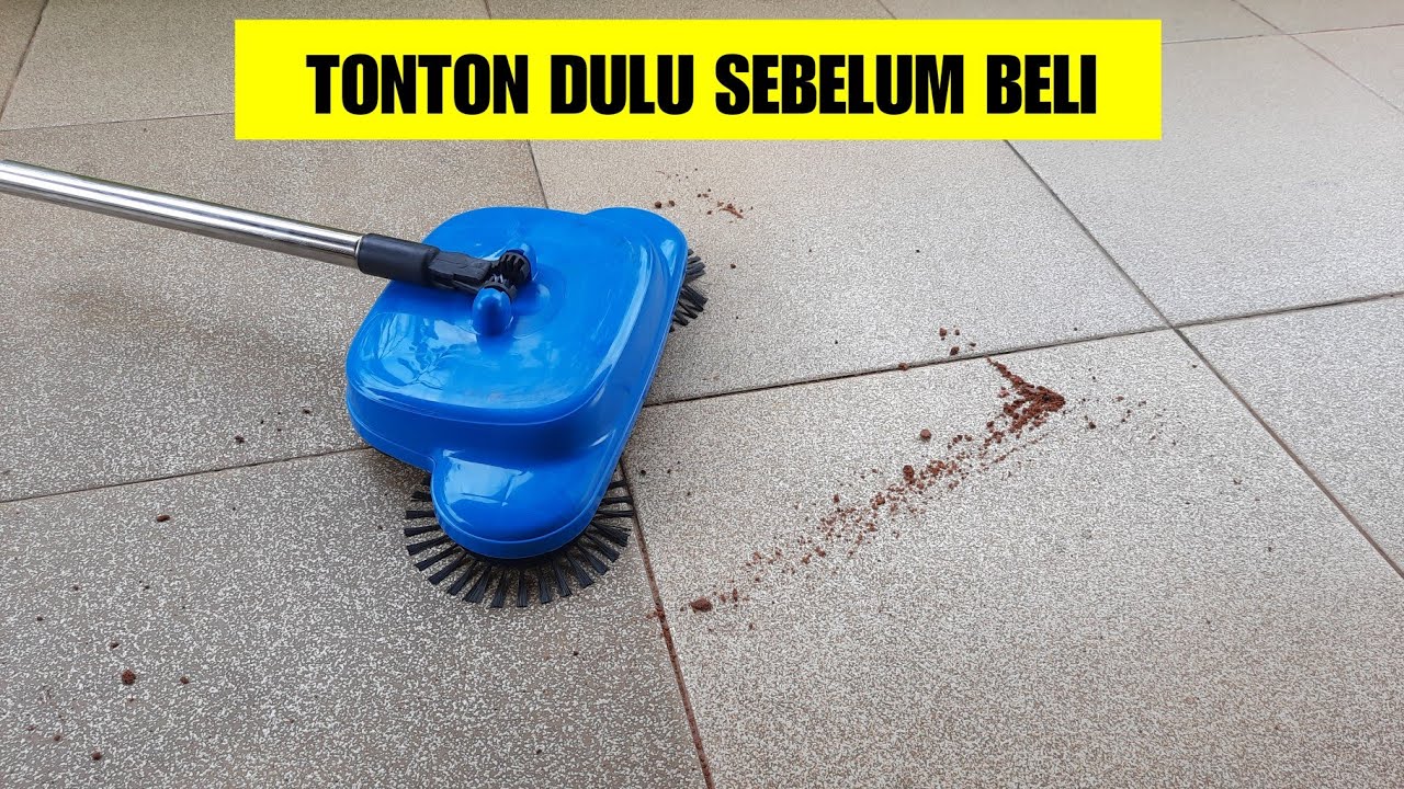 Review Sapu Sikat Sweep Drag All In One, Sapu Jaman Now