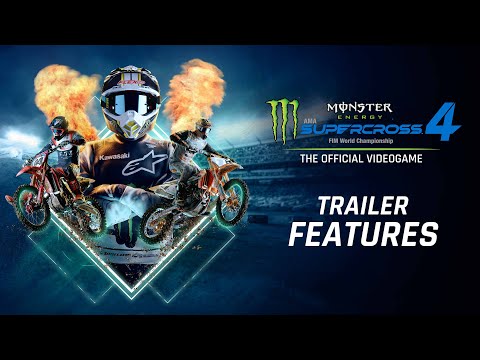 Supercross4 - Trailer Features ITA