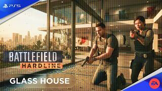Battlefield Hardline - Glass House (PS5 Gameplay)
Kangs operation didnt produce any obvious clues on Dawes unless Boomer can find some leads in the downloaded file.
Be the law or break the law in Battlefield™ Hardline. This action-packed blockbuster combines intense signature multiplayer moments of Battlefield with an emotionally charged story and setting reminiscent of a modern television crime drama.
In a visceral single-player campaign you’ll play the role of Nick Mendoza, a young detective who embarks on a cross-country vendetta, seeking revenge against once trusted partners on the force. Battlefield Hardline - Glass House (PS5 Gameplay)