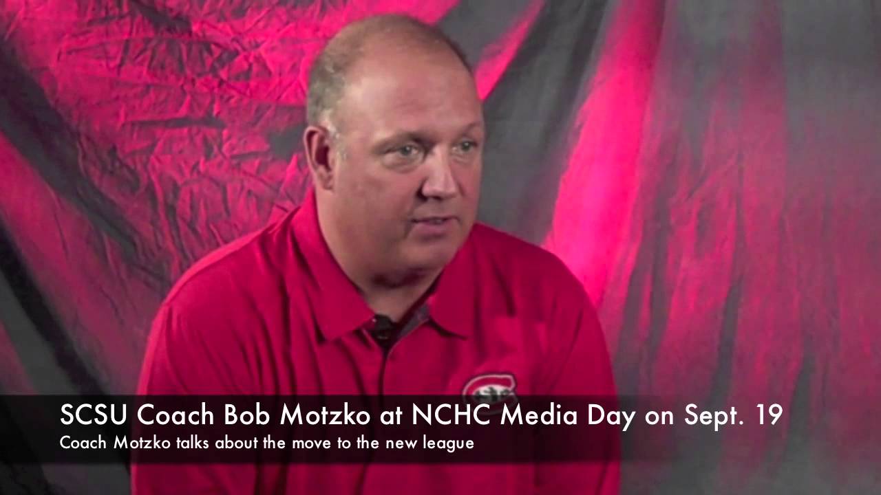 St. Cloud State Men's Hockey Head Coach Bob Motzko interview YouTube