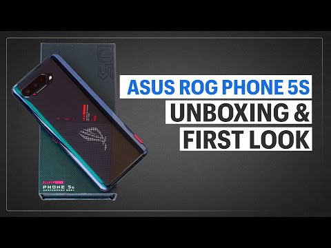 Asus ROG Phone 5s Unboxing & First Look: Most powerful phone for gamers in India?