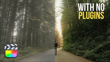 How To Color Grade in Final Cut Pro (with NO Plugins)