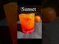 Sunset juice . In 2 minutes #youtubeshorts #shorts