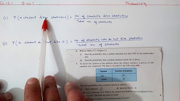 Q.7 Ex.15.1 Chapter:15 Probability | Ncert Maths Class 9 | Cbse