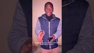 "Isondo imina coz I'm tired (tyred)."