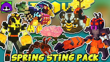 TROVE "SPRING STING" STORE PACK REVIEW 💰 Costumes, Mounts, Allies, Boat