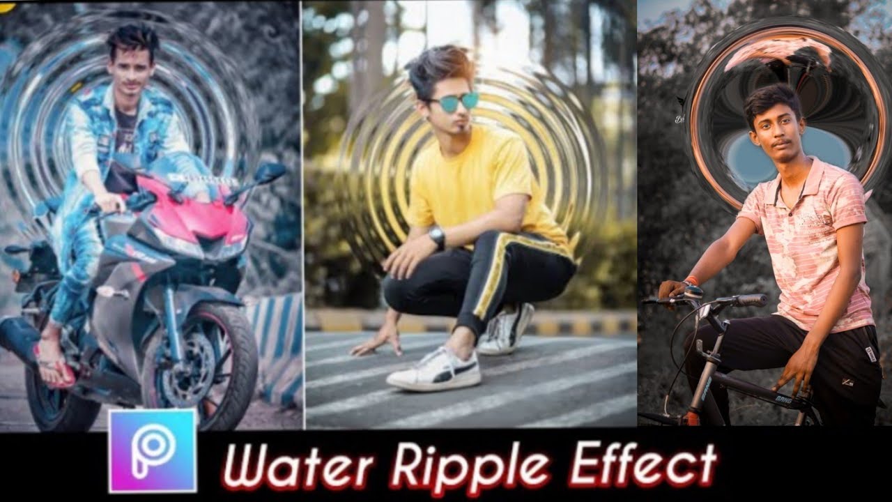 PicsArt creative photo edit water refill edit / Deep tube editz
