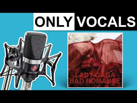 Bad Romance Lady Gaga Only Vocals Isolated Acapella 