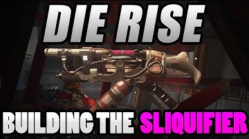 Die Rise: Building the Sliquifier By Round 1 | All Part Locations | Black Ops 2 Zombies