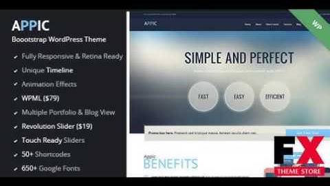 Preview Appic - Business and Technology WordPress Theme TFor