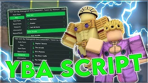 YBA SCRIPT - Autofarm, INVISIBILITY, GOD MODE, Stand Roll - Free Download 2023