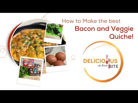 Best Bacon And Vegetable Quiche Recipe