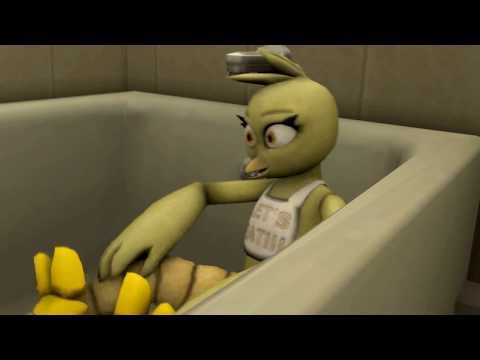 Normal Chica farts in the bath for the first time xD