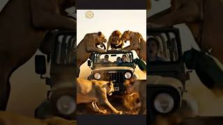 Epic Paw Rescue: Elephant Charges In to Save Family from Lions | 4K Wildlife Drama 🐘🦁 #EpicPawRescue