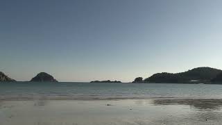 Silver sand Beach 4K | Relaxing Sounds, Sleep frequency Sounds, Relaxing Ocean Waves, Nature Sounds