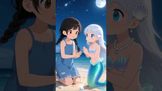 ✨ The Secret Mermaid & The Magic Pearl 🧜‍♀️💎 #mermaid  #shorts #fairytale #animatedstory
