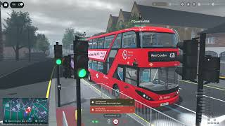 Roblox Croydon 450 Flood(Shift)Driving The New E400EV! Sim Server