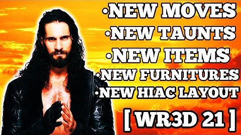 WR3D WWE 2K21 V2 MOD RELEASED WITH NEW ARENAS, TAUNTS, MODELS, MOVES & SO MANY NEW FEATURES