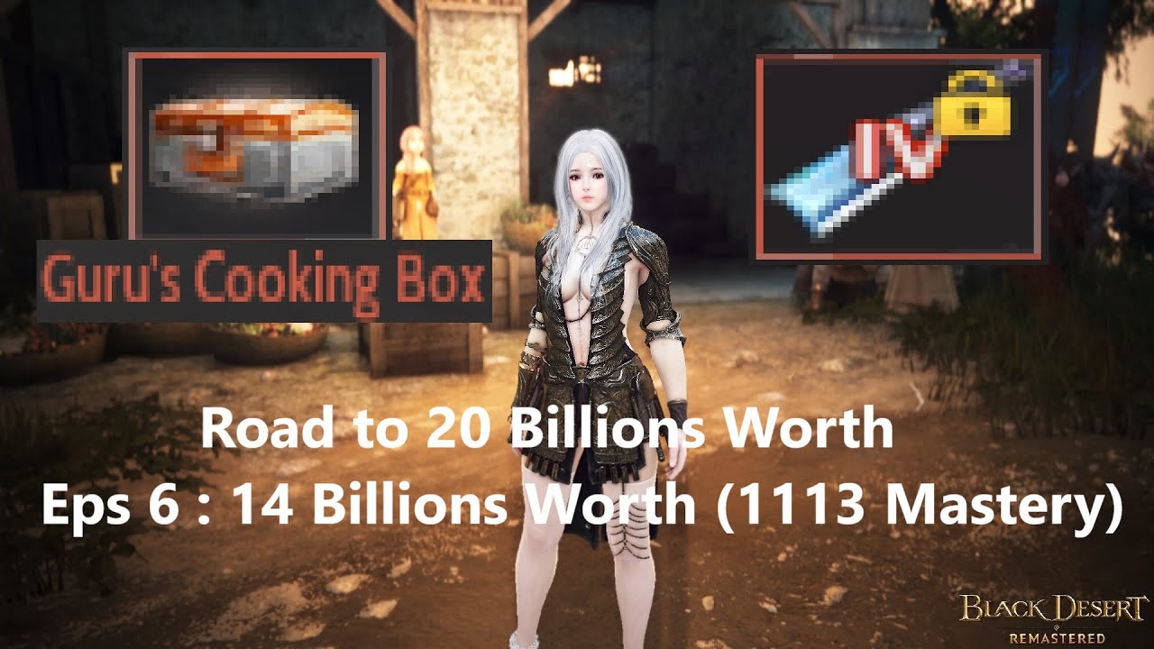 Black Desert Online TET Manos Butcher & Prepare for Imperial Road To 20Billion's Worth Eps 6