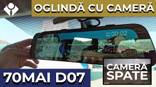 Oglindă cu display, cameră față revers | 70Mai D07 Oglindă cu display, cameră față revers | 70Mai D07