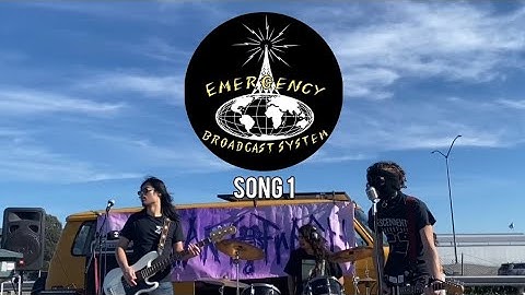 The Emergency Broadcast System (EBS) - Song 1 Live At Barkley Beach