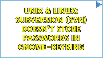 Unix & Linux: Subversion (svn) doesn